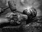 Jesus nailed to the cross